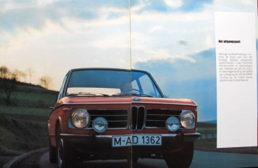 BMW 1800 Touring Modelprogram 1971 Carbrochure (9289)